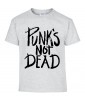 T-shirt Homme Punk's Not Dead [Musique, Punk, Graphique, Design] T-shirt Manches Courtes, Col Rond