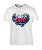 T-shirt Homme Pop Art OMG [Graffiti, Oh My God, Rétro, Ange, Comics, Ailes, Nuage, Cartoon] T-shirt Manches Courtes, Col Rond