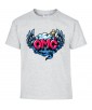 T-shirt Homme Pop Art OMG [Graffiti, Oh My God, Rétro, Ange, Comics, Ailes, Nuage, Cartoon] T-shirt Manches Courtes, Col Rond