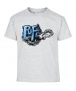T-shirt Homme Pop Art Puff [Graffiti, Tir, Arme, Pistolet, Rétro, Comics, Cartoon] T-shirt Manches Courtes, Col Rond