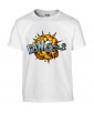 T-shirt Homme Pop Art Bang [Graffiti, Arme, Tir, Pistolet, Rétro, Comics, Cartoon] T-shirt Manches Courtes, Col Rond