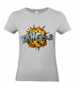 T-shirt Femme Pop Art Bang [Graffiti, Arme, Tir, Pistolet, Rétro, Comics, Cartoon] T-shirt Manches Courtes, Col Rond
