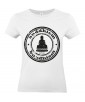 T-shirt Femme Buddha Design [Tatouage, Graphique, Zen, Religion, Bouddha, Spiritualité, Méditation] T-shirt Manches Courtes, Col Rond