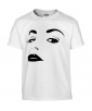 T-shirt Homme Sexy Glamour [Pin-Up, Visage, Femme, Mode, Graphique, Design] T-shirt Manches Courtes, Col Rond