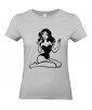 T-shirt Femme Pin-Up Rétro Pamela [Pin-Up, Ronde, Formes, Cartoon, Sexy, Coquin] T-shirt Manches Courtes, Col Rond