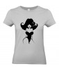 T-shirt Femme Pin-Up Rétro Veronica [Pin-Up, Ronde, Formes, Cartoon, Sexy, Coquin] T-shirt Manches Courtes, Col Rond