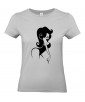 T-shirt Femme Pin-Up Rétro Betty [Pin-Up, Ronde, Formes, Cartoon, Sexy, Coquin] T-shirt Manches Courtes, Col Rond