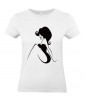 T-shirt Femme Pin-Up Rétro Gloria [Pin-Up, Ronde, Formes, Cartoon, Sexy, Coquin] T-shirt Manches Courtes, Col Rond