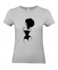T-shirt Femme Pin-Up Rétro Amelia [Pin-Up, Ronde, Formes, Cartoon, Sexy, Coquin] T-shirt Manches Courtes, Col Rond