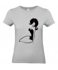 T-shirt Femme Pin-Up Rétro Rosalyn [Pin-Up, Ronde, Formes, Cartoon, Sexy, Coquin] T-shirt Manches Courtes, Col Rond