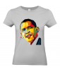 T-shirt Femme Pop Art Barack Obama [Président, USA, Star, Colorful, Célébrité] T-shirt Manches Courtes, Col Rond
