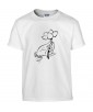 T-shirt Homme Tattoo Lotus [Tatouage, Zen, Spiritualité, Fleur de Lotus, Religion] T-shirt Manches Courtes, Col Rond