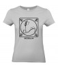 T-shirt Femme Tattoo Zen [Tatouage, Chinois, Religion, Spiritualité] T-shirt Manches Courtes, Col Rond