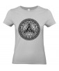 T-shirt Femme Tattoo Mandala Ohm [Tatouage, Religion, Spiritualité, Zen] T-shirt Manches Courtes, Col Rond