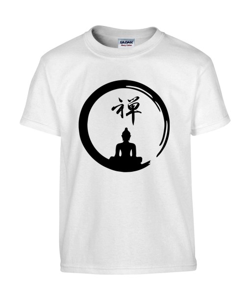 T-shirt Homme Tattoo Buddha Yoga [Tatouage, Bouddha, Religion, Méditation, Zen, Spiritualité ] T-shirt Manches Courtes, Col Rond