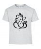 T-shirt Homme Tattoo Ganesh Design [Tatouage, Religion, Yoga, Spirituel, Élephant, Dieu] T-shirt Manches Courtes, Col Rond