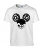 T-shirt Homme Tête de Mort Mickey Mouse [Skull, Trash, Films, Humour Noir, Disney, Parodie, Cinéma] T-shirt Manches Courtes, Col Rond