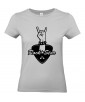 T-shirt Femme Musique Rock Star [Concert, Métal, Rock, Guitare, Médiator] T-shirt Manches Courtes, Col Rond