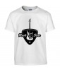 T-shirt Homme Musique Rock Star Guitare [Concert, Métal, Rock, Médiator] T-shirt Manches Courtes, Col Rond
