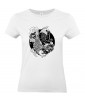 T-shirt Femme Tattoo Carpe Koï Lotus [Tatouage, Japon, Spiritualité, Zen, Animaux, Poisson, Religion] T-shirt Manches Courtes, Col Rond