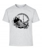 T-shirt Homme Tattoo Carpe Koï Asie [Tatouage, Spiritualité, Japon, Zen, Animaux, Poisson, Religion] T-shirt Manches Courtes, Col Rond