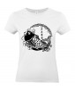 T-shirt Femme Tattoo Carpe Koï Asie [Tatouage, Spiritualité, Japon, Zen, Animaux, Poisson, Religion] T-shirt Manches Courtes, Col Rond