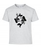 T-shirt Homme Tattoo Carpe Japonaise [Tatouage, Irezumi, Spiritualité, Japon, Zen, Animaux, Poisson, Religion] T-shirt Manches Courtes, Col Rond