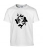T-shirt Homme Tattoo Carpe Japonaise [Tatouage, Irezumi, Spiritualité, Japon, Zen, Animaux, Poisson, Religion] T-shirt Manches Courtes, Col Rond