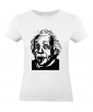 T-shirt Femme Albert Einstein [Humour, Star, Célébrité] T-shirt Manches Courtes, Col Rond
