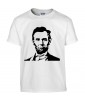 T-shirt Homme Abraham Lincoln [USA, Star, Président, Célébrité] T-shirt Manches Courtes, Col Rond
