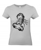 T-shirt Femme Tattoo Scorpion [Tatouage, Animaux, Graphique, Design, Zodiac] T-shirt Manches Courtes, Col Rond