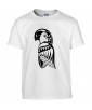T-shirt Homme Tattoo Perroquet [Tatouage, Oiseau, Animaux, Tribal] T-shirt Manches Courtes, Col Rond