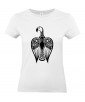 T-shirt Femme Tattoo Oiseau [Tatouage, Graphique, Design, Animaux] T-shirt Manches Courtes, Col Rond