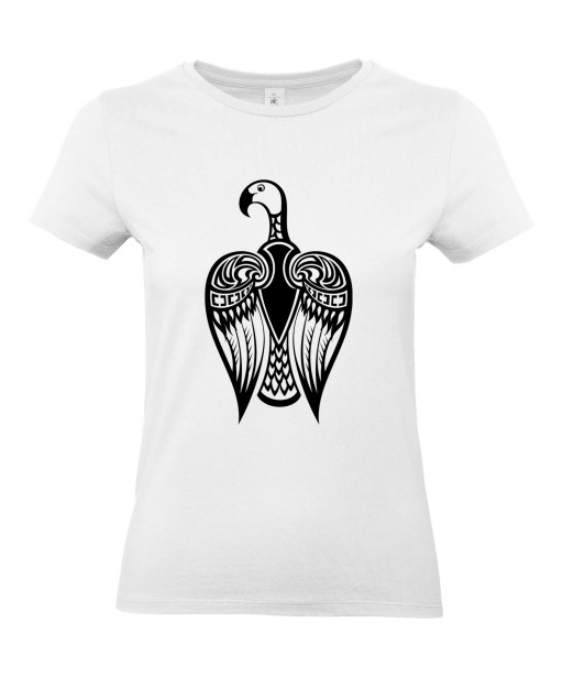 T-shirt Femme Tattoo Oiseau [Tatouage, Graphique, Design, Animaux] T-shirt Manches Courtes, Col Rond
