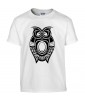 T-shirt Homme Tattoo Hibou [Tatouage, Oiseau, Graphique, Design, Chouette, Animaux] T-shirt Manches Courtes, Col Rond