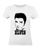 T-shirt Femme Elvis Signature [Chanteur, Célébrité, King, Presley, Musique] T-shirt manche Courtes, Col Rond