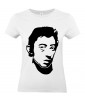 T-shirt Femme Gainsbourg [Chanteur, Gainsbarre, Célébrité, Musique] T-shirt manche Courtes, Col Rond