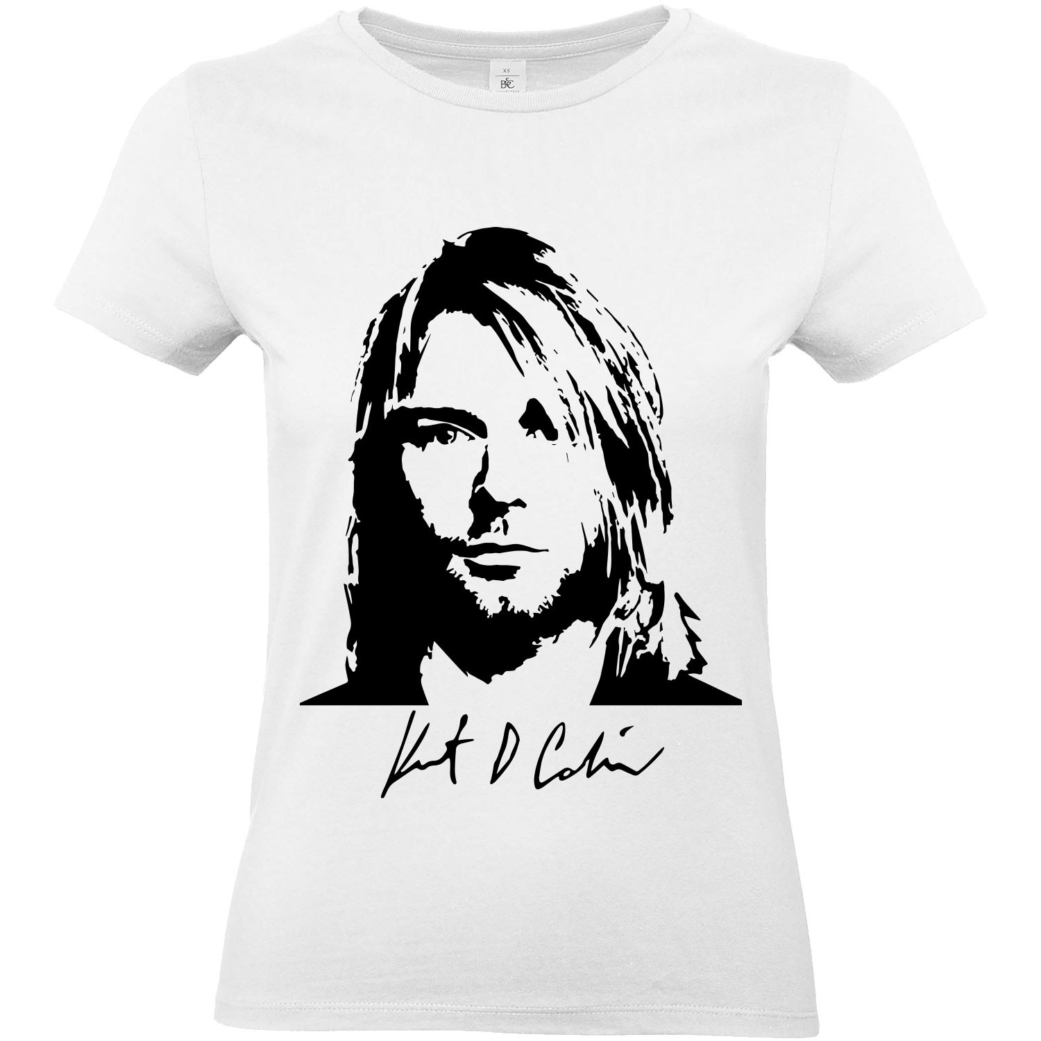 t shirt nirvana femme