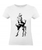 T-shirt Femme Marilyn Monroe [Musique, Bisous, Sexy, Actrice, Signature, Jupe, Poupoupidou, Célébrité] T-shirt manche Courtes, Col Rond