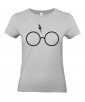 T-shirt Femme Harry Potter [Parodie, Lunette, Cicatrice, Voldemort, Hermione, Ron, Poudlard] T-shirt manche Courtes, Col Rond