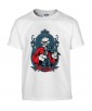 T-shirt Homme Tête de Mort Mozart [Skull, Classique, Célébrité, Musique, Violon] T-shirt Manches Courtes, Col Rond