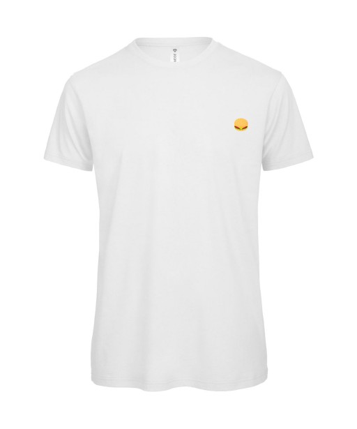 T-shirt Homme Burger [Food, Hamburger, Drôle, Rigolo] T-shirt manche courtes, Col Rond