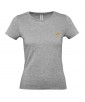 T-shirt Femme Pizza [Food, Pointe, Drôle, Rigolo] T-shirt manche courtes, Col Rond