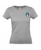 T-shirt Femme Italia [Foot, sport, Equipe de foot, Italie, Italy] T-shirt manche courtes, Col Rond