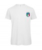 T-shirt Homme Italia [Foot, sport, Equipe de foot, Italie, Italy] T-shirt manche courtes, Col Rond