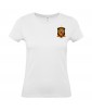 T-shirt Femme Foot Espagne [Foot, sport, Equipe de foot, Espagne, Espana] T-shirt manche courtes, Col Rond