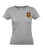 T-shirt Femme Foot Espagne [Foot, sport, Equipe de foot, Espagne, Espana] T-shirt manche courtes, Col Rond