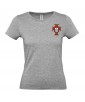 T-shirt Femme Foot Espagne [Foot, sport, Equipe de foot, Espagne, Espana] T-shirt manche courtes, Col Rond