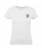 T-shirt Femme Foot Allemagne [Foot, sport, Equipe de foot, Allemagne, Mannschaft] T-shirt manche courtes, Col Rond