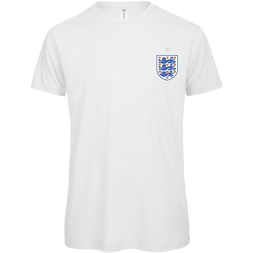 Les adultes Lion Rugissant T-shirt De Baseball-Coupe du monde 2019-Angleterre Football Top